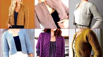 Stunning demanding crochet cardigan jacket designs for girls