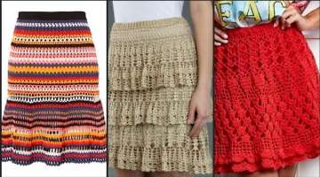 outstanding summer handmade crochet girl skirt designs