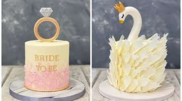 Engagement Cake | Swan Cake