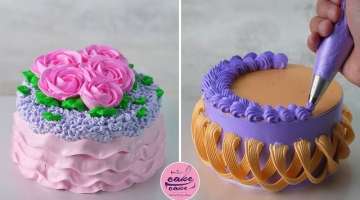 Simple and Quick Cake Decorating Ideas For Everyone | Rose Cake Design | Part 451