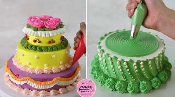 Technique Cake Decorating for Birthday and Tips Cake Decorations | Part 437