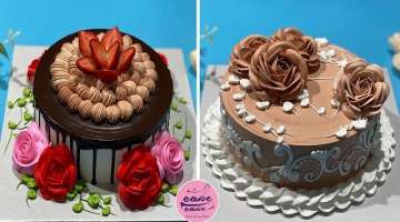 2+ Simple Chocolate Cake Decorating Ideas For Beginners | Part 248