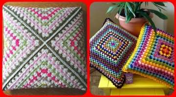 VERY STYLISH And BEAUTIFUL Hand CROCHET Decorating Cushions Design For Room And Home Decorations