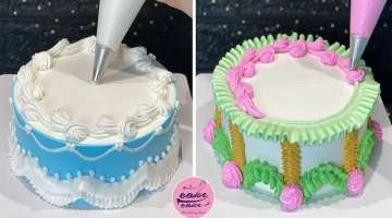Tips Cake Decorating Tutorial Ideas | Part 353