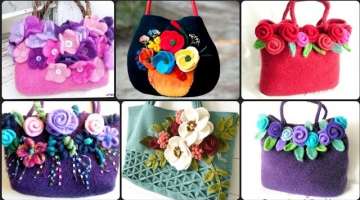 New floral sprsy crochet cross body purse & handbags designs