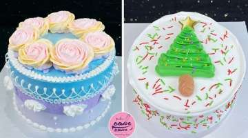 Easy Merry Christmas Cake Decorating Tutorials at Home | Part 165