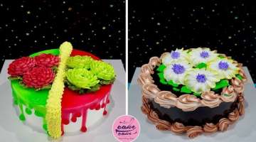 Chocolate Covered Flower Cake Decorating Ideas