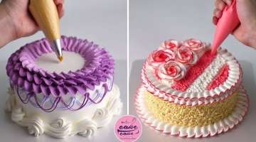 Most Satisfying Cake Decorating Ideas Like A Pro | So Yummy Cake Designs For Cake Lovers | Part 4...