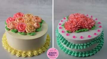 Amazing Colorful Cake Decorations and Flowers