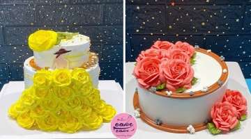 Yellow Dress Girl Cake Decorating Ideas With Rose