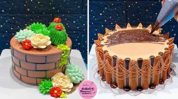 Satisfying Chocolate Cake and Cactus Cake Decorating Ideas