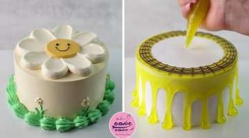 Simple and Meticulous Birthday Cake Decoration for Cake Lovers | Part 424