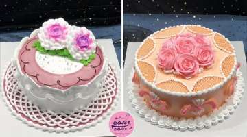 Beautiful & Quick Cake Decoration Tutorial for Beginners | Part 49
