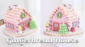 Christmas Cake - Gingerbread House - Tan Dulce