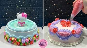 Color Coordinating Birthday Cakes Decorating Ideas