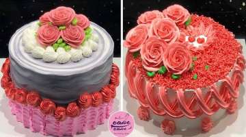 Top Album Rose Cake Decorating Tutorial For You Cakes Lovers Ideas | Part 256