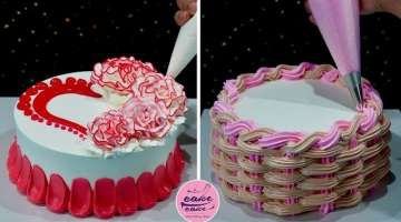 Various Flower Birthday Cake Design & Oddly Heart Cake Designs