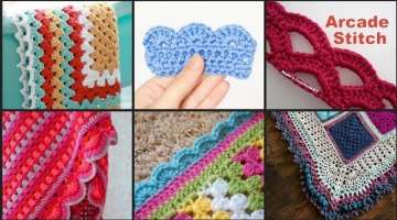 Amazing Super crochet Edging & borders Granny squares inspiration 40+ ideas