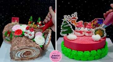 Christmas Cake Decoration Ideas With Many New Designs For New Year 2022