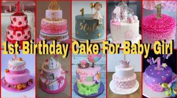 30+1st Birthday Cake Ideas For Baby Girl/Pink Birthday Cake Decoration Ideas For One Year Baby Gi...