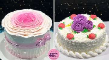 Big Rose Cake Decorating Ideas | Part 46