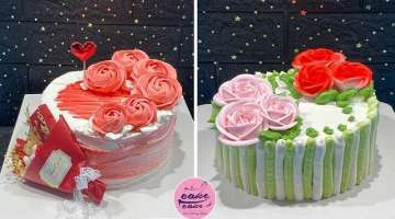 Red Rose Birthday Cake Decoration For The Girl You Love