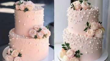 Wedding Cake |Fresh Flowers Wedding Cake #weddingcake