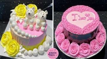 Amazing Heart Cake Decorating Tutorials for Love Anniversary | Part 268