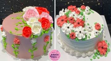 Best Flower Cake Designs For Birthday | Part 262