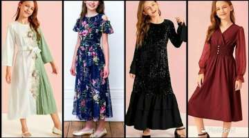 8 to 12 Years old new stylish girls designer frocks designs daily fashion ideas for girls