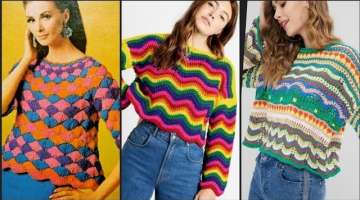 outstanding handmade crochet girls top and blouses designs for girls
