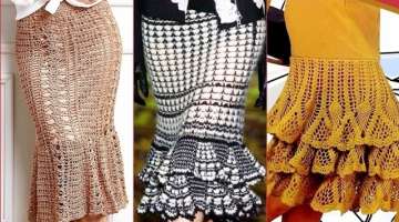 Most demanding summer season hand made crochet mermaid skirts designs