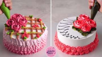 New Amazing Cake Decorating Technique and Beautiful Anniversary Cake | Part 462