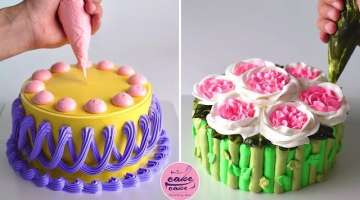 Fancy Cake Decorating Ideas Like A Pro and Rose Cake Tutorials | Part 482