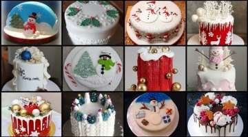 Best Winter Cake Design for New Year || Very Beautiful Cake Decorating ideas 2023