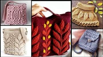 ethnic hand made mash embroidery crochet purse and shoulder bag designs