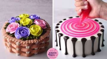 Two of my favorite flower basket cakes, which flower basket cake do you have?