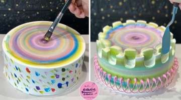 Simple Skill Cake Decorating Tutorials Like a Pro | Part 376