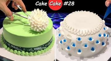 Easy Homemade cake decorating For Birthday | Part 28