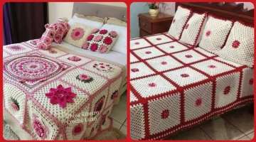 Top Trendy Style Of Crocheted Bedspread Bedsheets Design For Beautiful Bedroom Look