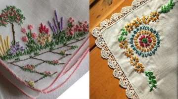 very easy and beautiful Anchor thread hand embroidery patterns and designs for beginners