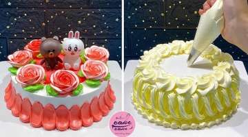 Rabbit And Bear Love Cake Decorating Ideas