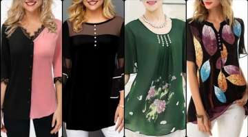 Most stunning casual top & blouse's patch work multi collection for women