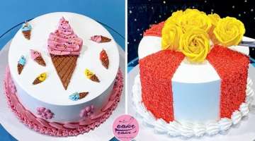 Wonderful Cake Decorating Technique Skill As Professional | Part 203