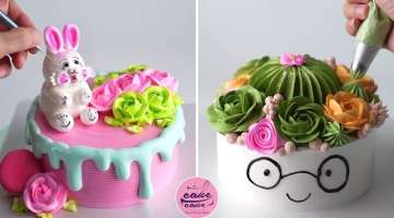 Fancy Birthday Cake Decorations For Cake Lovers | So Tasty Plus Cake Design | Part 467