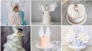 Top 20+ stylish angel birthday designs//Trending angel cake ideas 2021