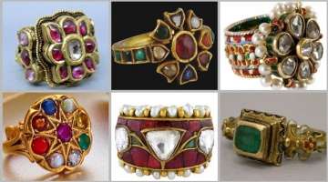 Most beautiful king royal type antique rings designs for women