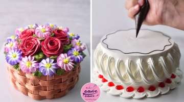 My Unique Beautiful Flower Basket Cake Decorating Ideas Today