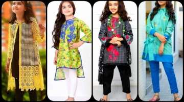 Stunning stylish little girls eid dress collection/summer eid dress ideas